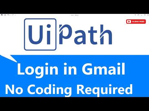 how to login to a Gmail using uipath |Gmail Automation Using UIPATH | Learn RPA | UIPATH