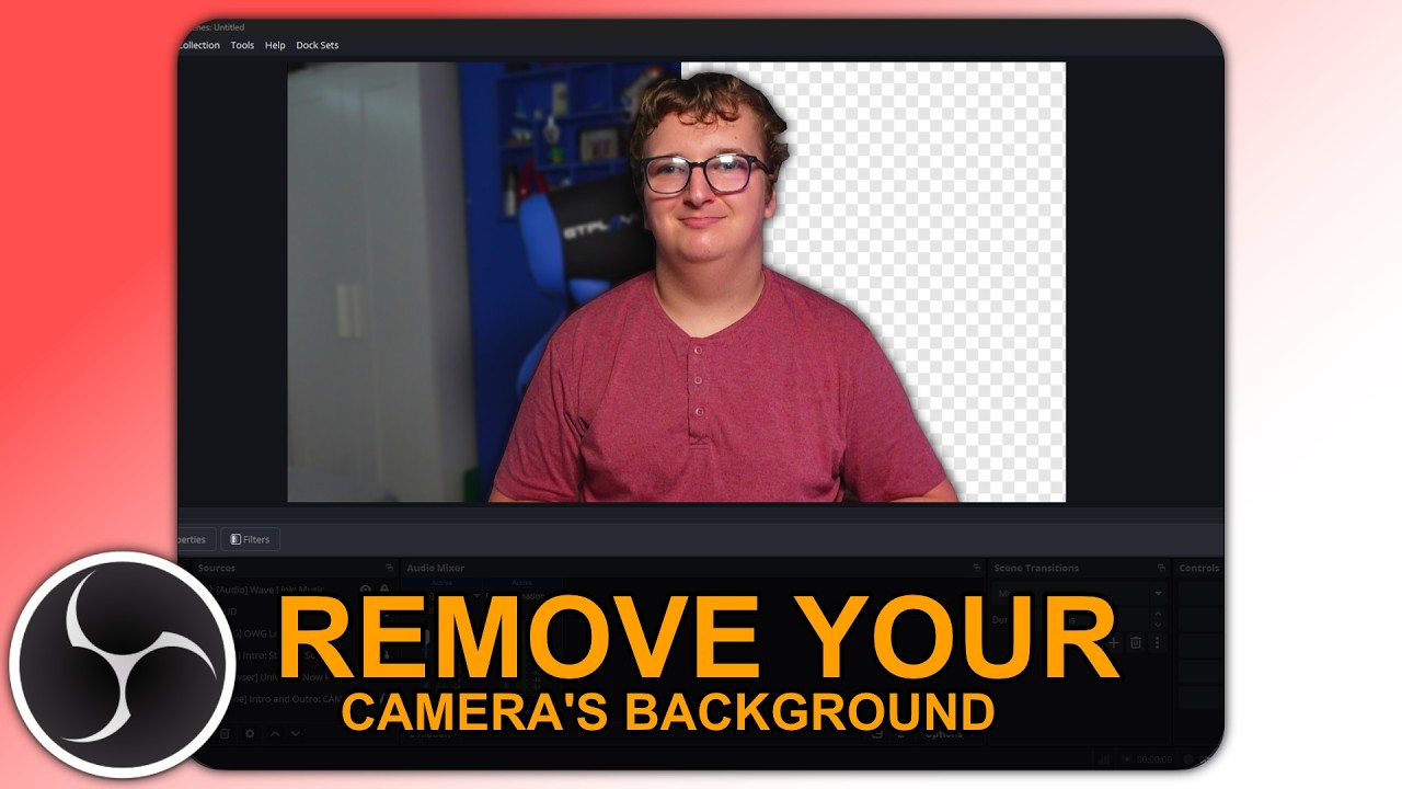 Remove Your Camera’s Background WITHOUT A Greenscreen!
