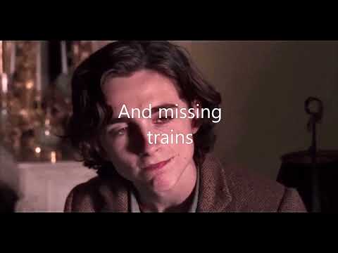Timothée Chalamet (Everything happens to me) (Lyrics)