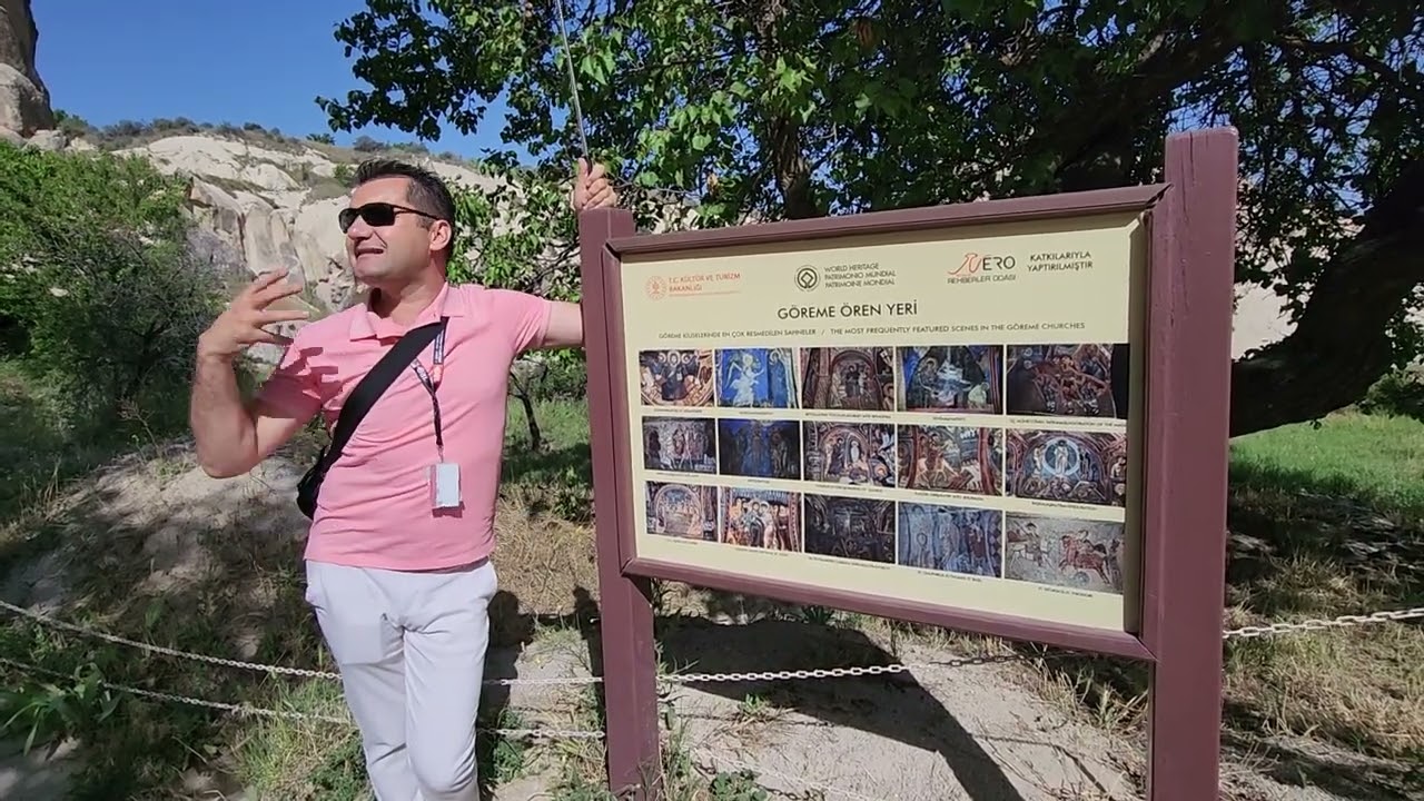 open air museum, cave dwellings during the early Christian era Byzantine Empire, cappadocia turkiye