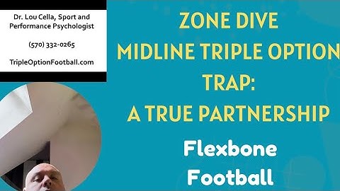 Zone Dive—Midline Triple Option—Trap: A True Partnership