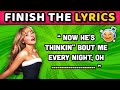 FINISH THE LYRICS 🎶 Most Popular Viral TikTok Songs 2024-2025📢 | Music Quiz 2025