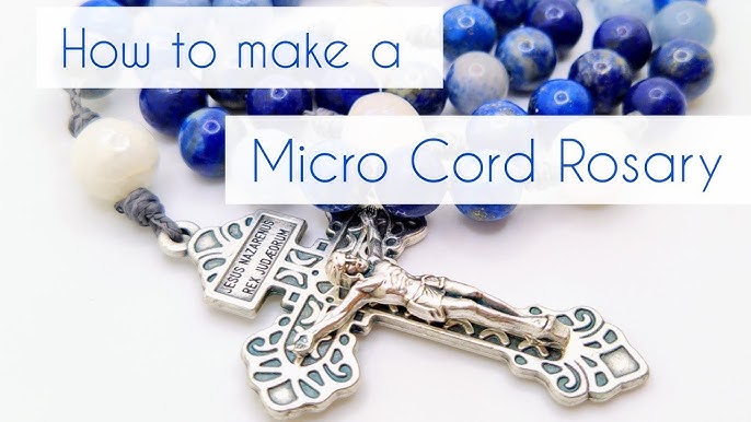 How to Make a Knotted / Cord Rosary 