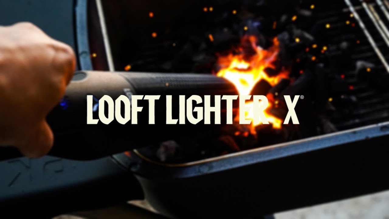 Looft Air Lighter X - Portable Charcoal Starter video thumbnail