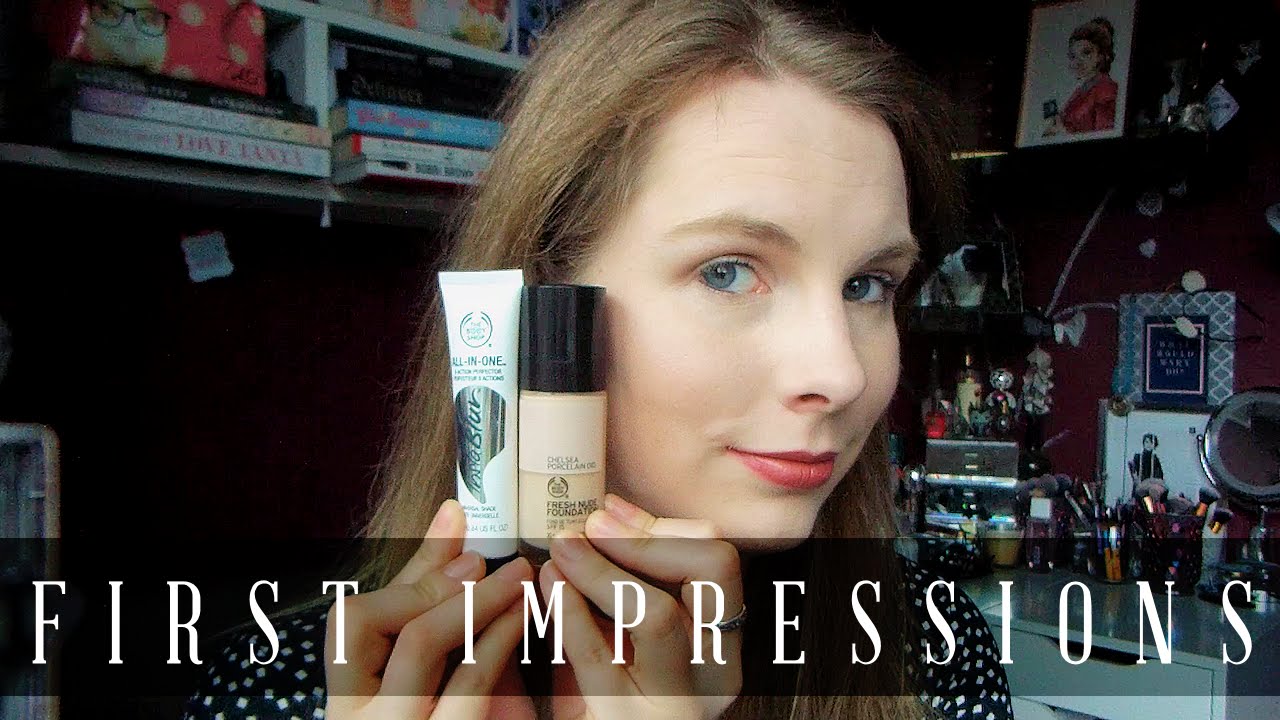 FIRST IMPRESSION || The Body Shop Fresh Nude Foundation // kazzified29