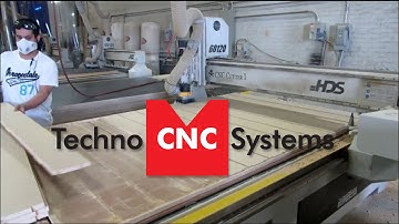 Nested Based Parts on a Techno CNC Routers: the Venture, HDS, and HD Models