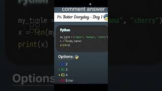 BASIC PYTHON DAY 1 TO 100 DAY CHALLENGE
