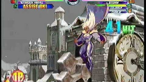 MvC2 Online (360): Ranked Match 3 (Cha/Storm/Col) .:5.26.10:.