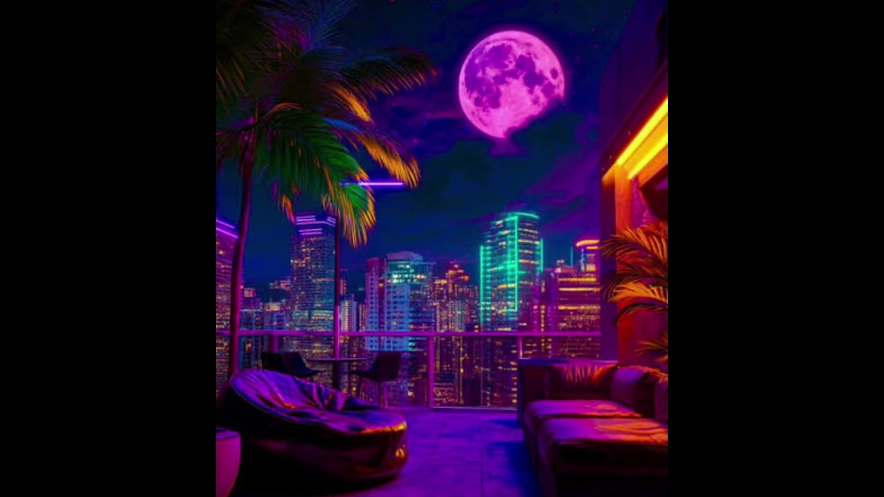 _Mid_Night_Trance_- Cyberpunk Rooftops