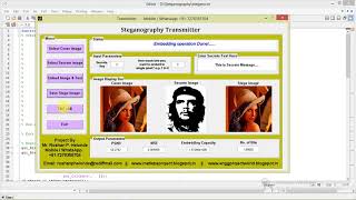 Matlab code for Steganography to Hide Secrete Image and Text In Cover Image