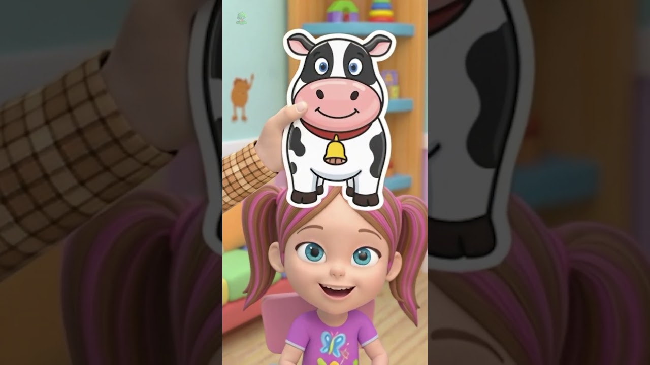 Animal Sound Song #kids #songs #learning #cartoon #shorts #explore #trending