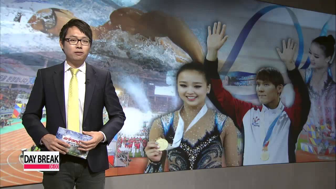 Park Tae-hwan wins 2nd gold, Son Yeon-jae wins gold - YouTube
