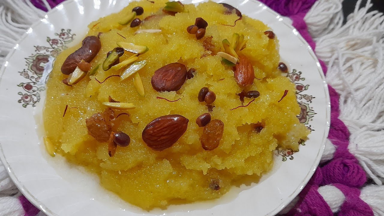 RASILA KESAR BADAM HALWA | RECIPE BY Z.N COOKING !!!! - YouTube