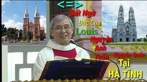 Bất Ngờ  Thân Thế Đức Cha Louis Nguyễn Anh Tuấn gốc Nguyên quán tại Hà Tĩnh|| Một sự trùng hợp?!...