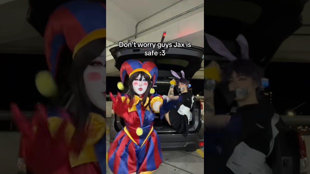 NOT A SPOILER FOR EPISODE 9 #theamazingdigitalcircus #tadc #cosplay #digitalcircus #pomni #jax