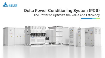 Delta Power Conditioning System | Optimizing Efficiency Energy Storage Systems｜Product Introduction