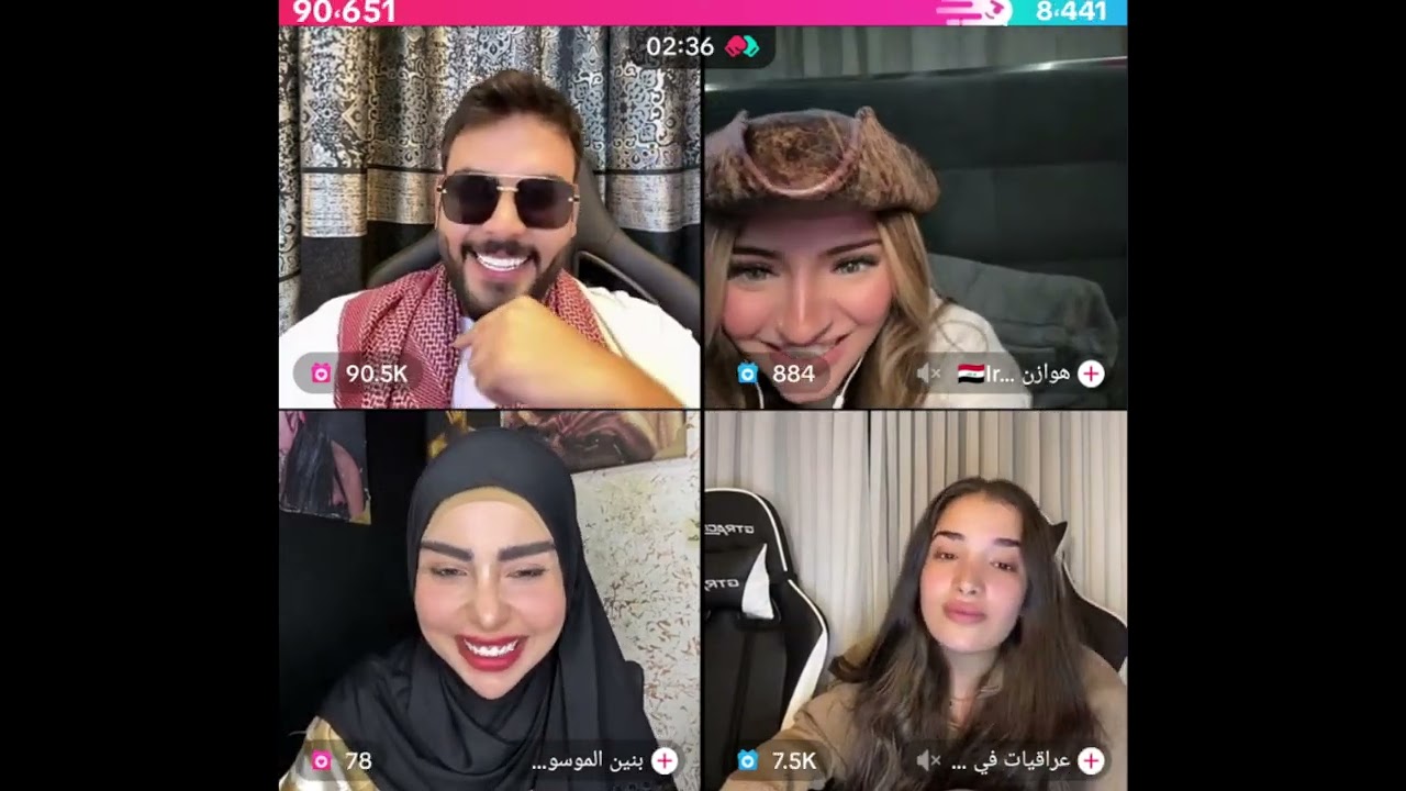 محمود المكسيكي مع هوازن و بنين الموسوي و عراقيات في كندا جولات حموصية هوازن جنت