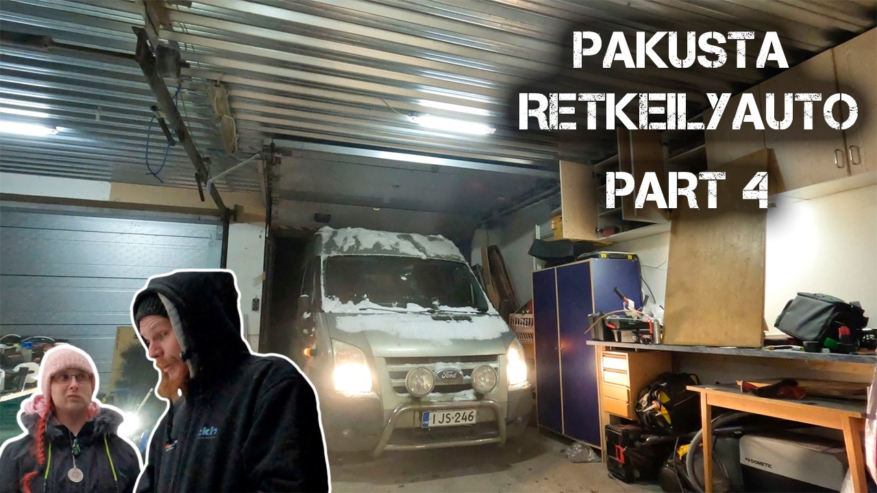 PAKUSTA RETKEILYAUTO | Part 4: Meneekö se sisään?