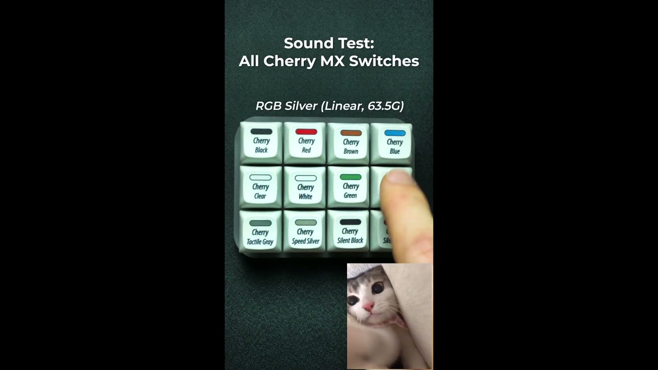Switch cherry MX sound 