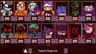 Shadow Nights 2 | Puppets Playground (14/20 Mode) + Secret Night