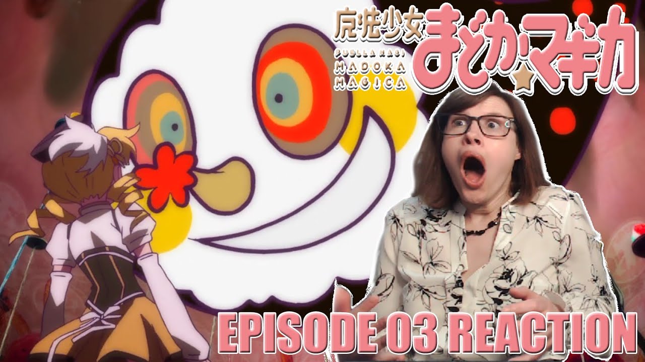 Puella Magi Madoka Magica Episode 3 Reaction! I'M NOT AFRAID