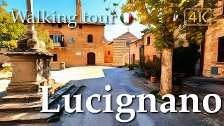 Lucignano (Tuscany), Italy【Walking Tour】History in Subtitles - 4K screenshot 1