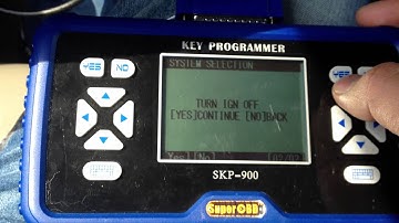 SKP900 READ PIN CODE FOR BUICK NEW GL8