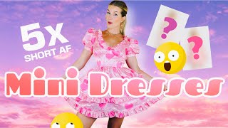 FANTASY (short AF) MINI DRESSES! | Try-On Haul W/ Kat Wonders | dollskill.com