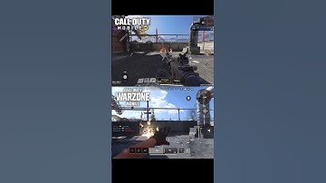 Warzone Mobile is Better in Explosions then COD Mobile #shorts