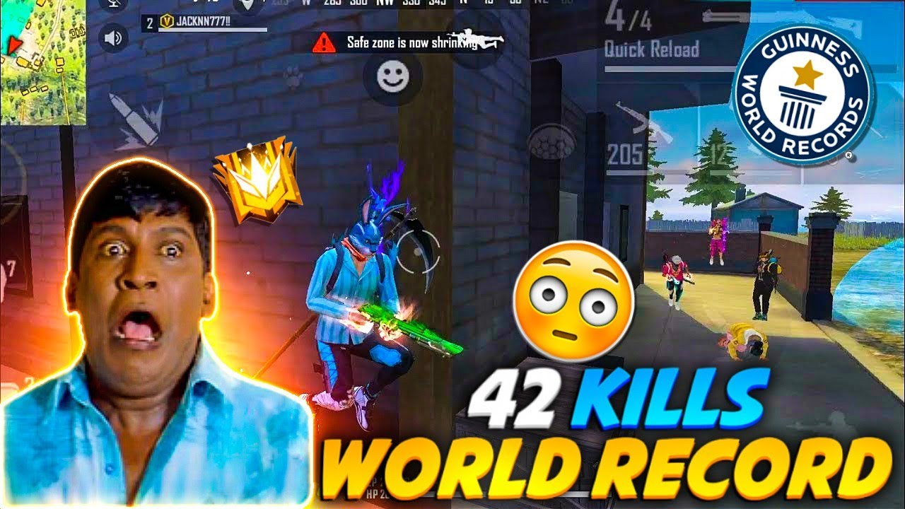 MY THIRD WORLD RECORD 🤧 GRANDMASTER LOBBY 42 KILLS 👿 - YouTube
