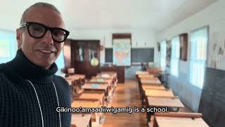 Gikinoo'amaadiiwigamig = School (Ojibwe Word of the Day)