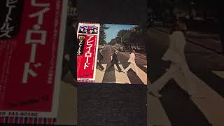 【私物紹介】ビートルズ　アビーロード　レコード