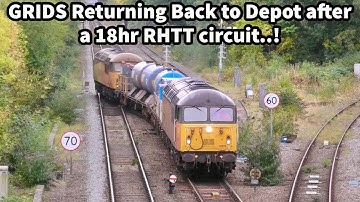 Pair of GRIDS returning back to depot after a 18hr RHTT circuit - Plus 37