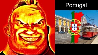 (REMAKE) Mr Incredible Mapping: you live in Portugal