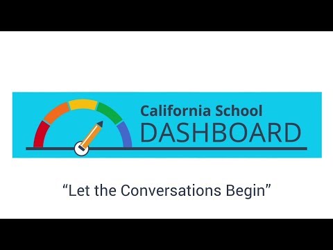 California School Dashboard - Let the Conversations Begin