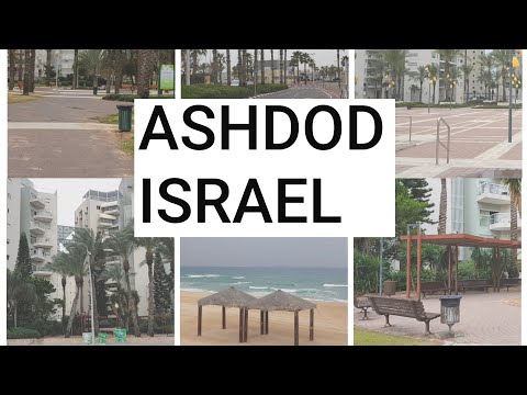 ISRAEL,TOUR PELA CIDADE DE ASHDOD