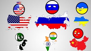 Countries And Their Enemies Part 1