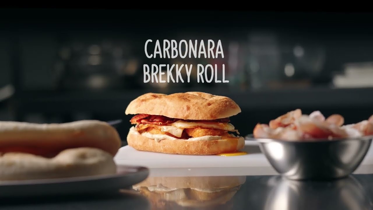 Carbonara Brekky Roll