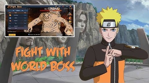 🔥Naruto: Six Paths Legend | Fight with World Boss 🔥