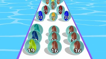 Marble Run 3D-Color Ball Race ! All Levels Gameplay (629-631) android, ios