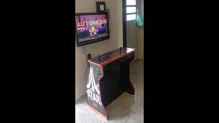 Fliperama portátil mesa bancada 13 mil jogos screenshot 2