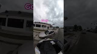 La driver parks in traffic and not empty parking lot #traffic #bikelane #ebike #la yolin 1000w