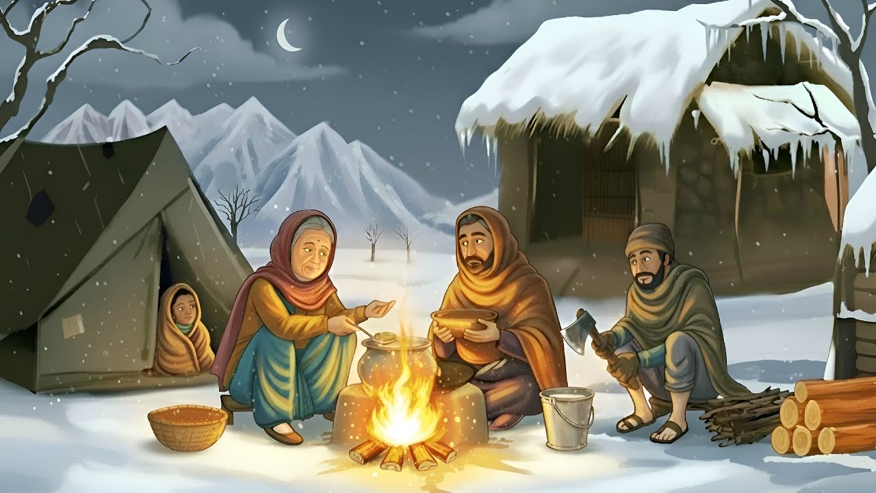 गांव की बर्फीलि ठंड हिंदी कहानी | Moral stories | Hindi Kahaniyan | Kahani | Stories