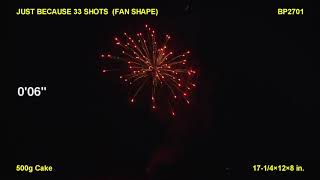 Just Because - Brothers  Fireworks - 500 Gram BP2701
