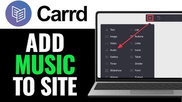 How to Add Music to a Website in Carrd 2025 (QUICK & EASY)
