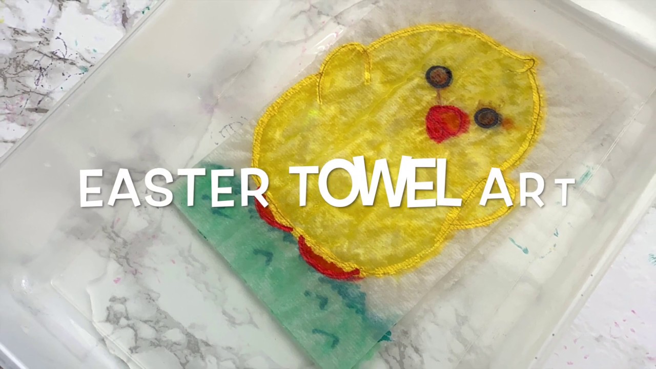 EaSTeR 🐣🐰PaPeR ToWeL ArT YouTube