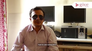 Help this blind computer instructor train and help the visually impaired to secure jobs
