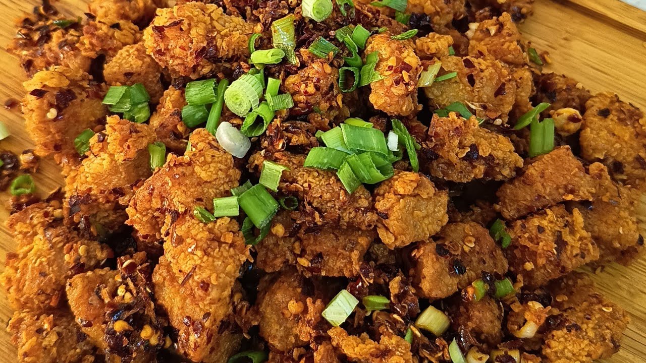 Save Dulu Buat Menu Puasa Nanti Chicken Popcorn chili oil 😋👍