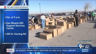 Abundant Church ready for food, toy giveaway