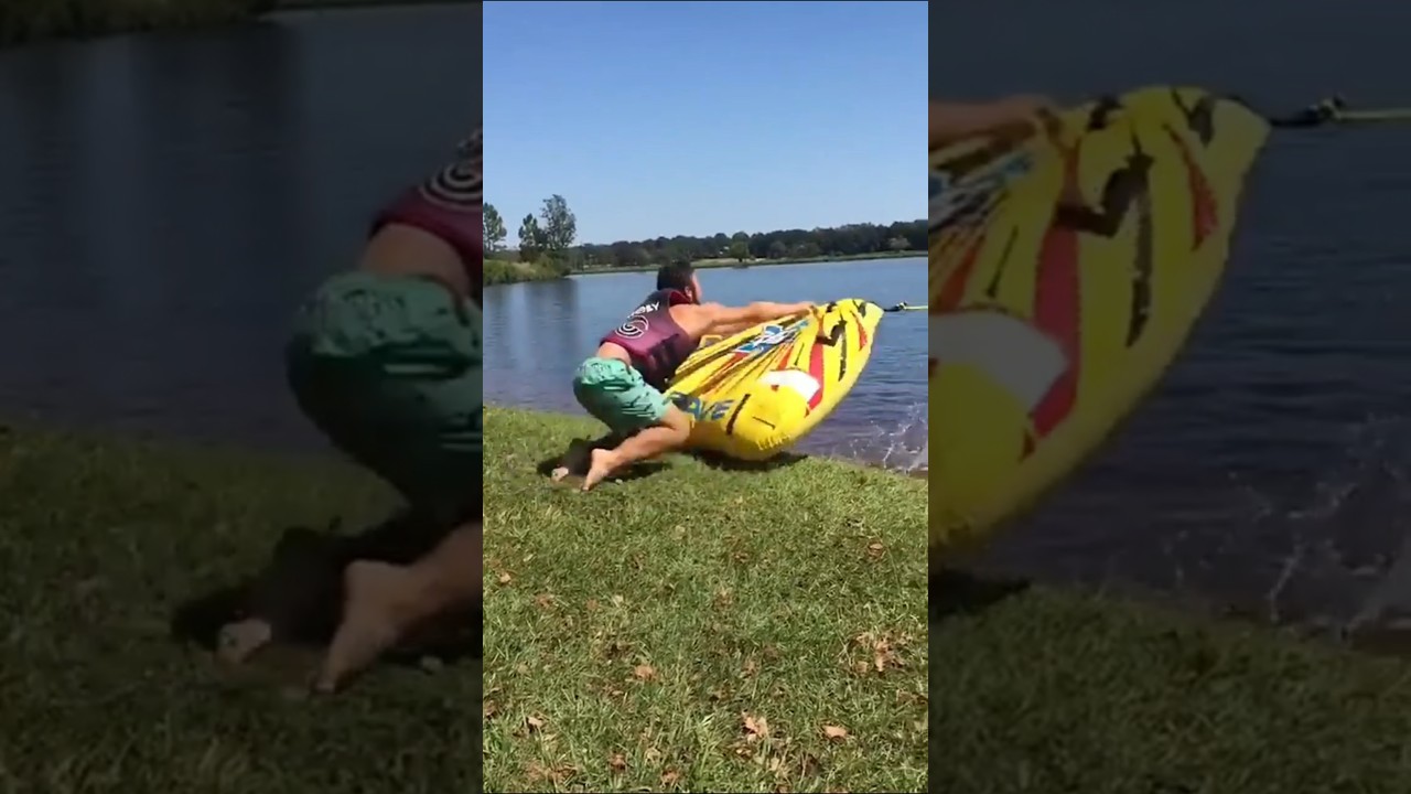 Funny Vdos! Jerk & Jump Start By Boat!😜 